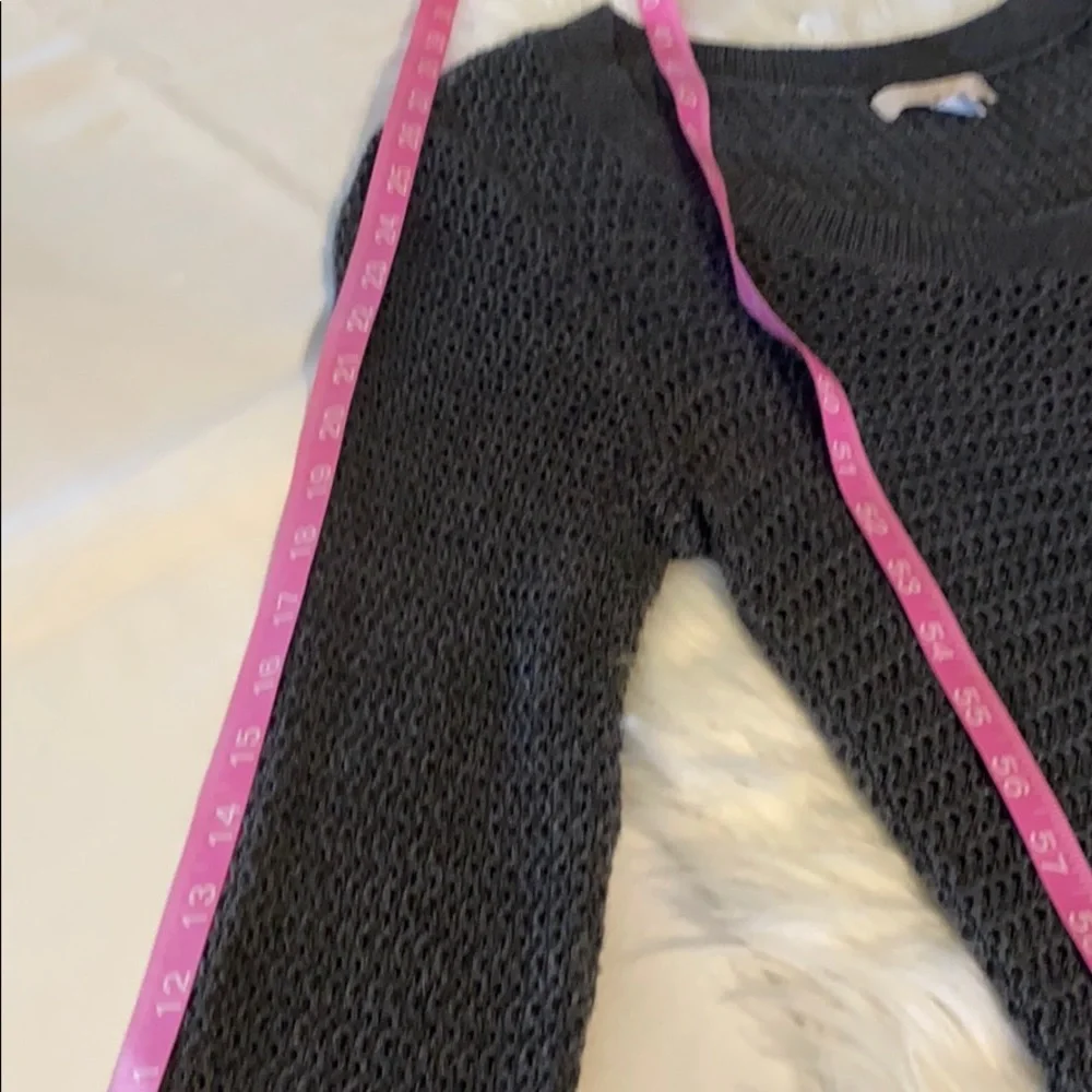 Banana Republic scoop neck gray sweater size small knit